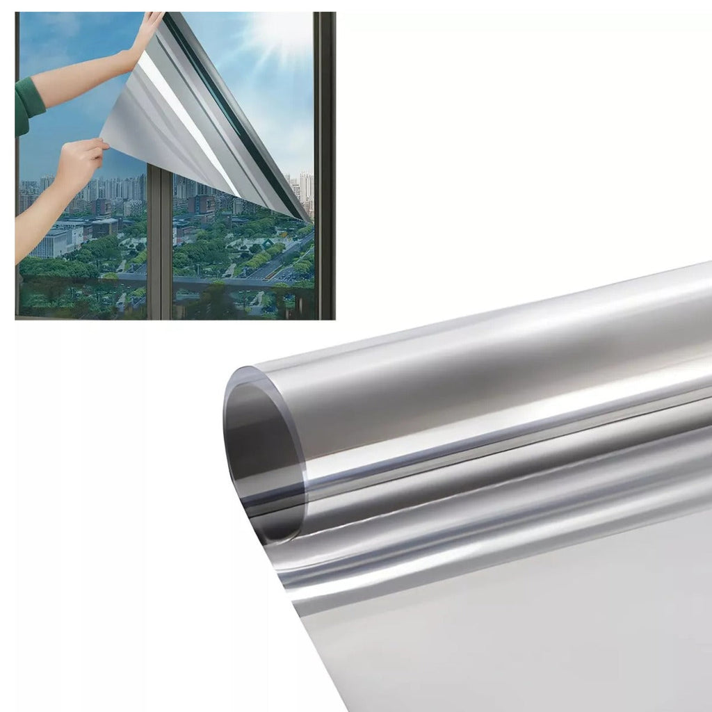 Vinilo adhesivo anti UV instalado en ventana