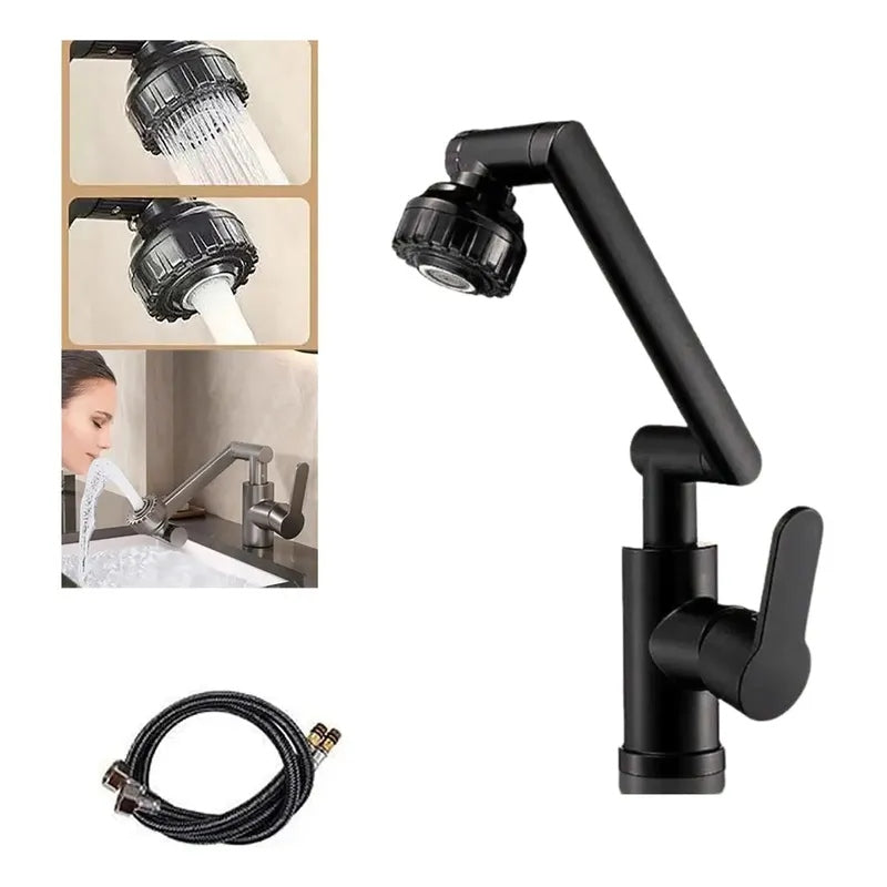 Llave monomando de cocina con giro de 180 grados