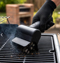 Kit cepillo eléctrico BBQ con 12 pares de guantes