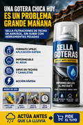 Spray Sella Goteras 400ml - Impermeabilizante al instante para techos, canaletas, juntas y muros